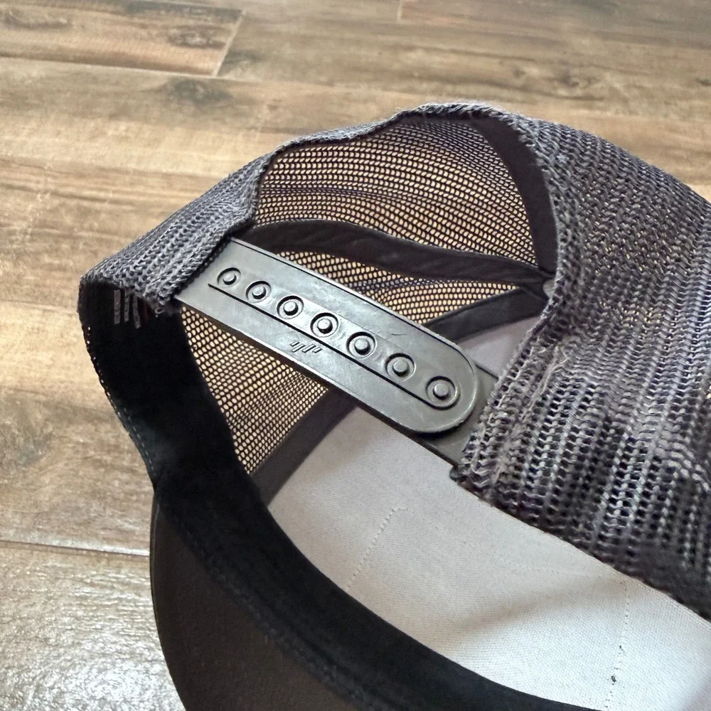Troll Co Clothing SBC Barricade Southwest Patch Trucker Hat, Gray Teal,OS - Picture 7 of 8